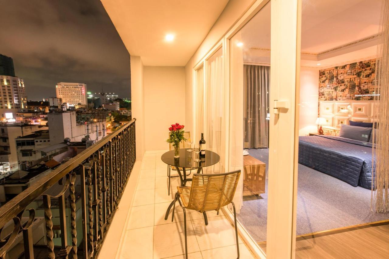 Golden Crown Hotel Ho Chi Minh-staden Exteriör bild