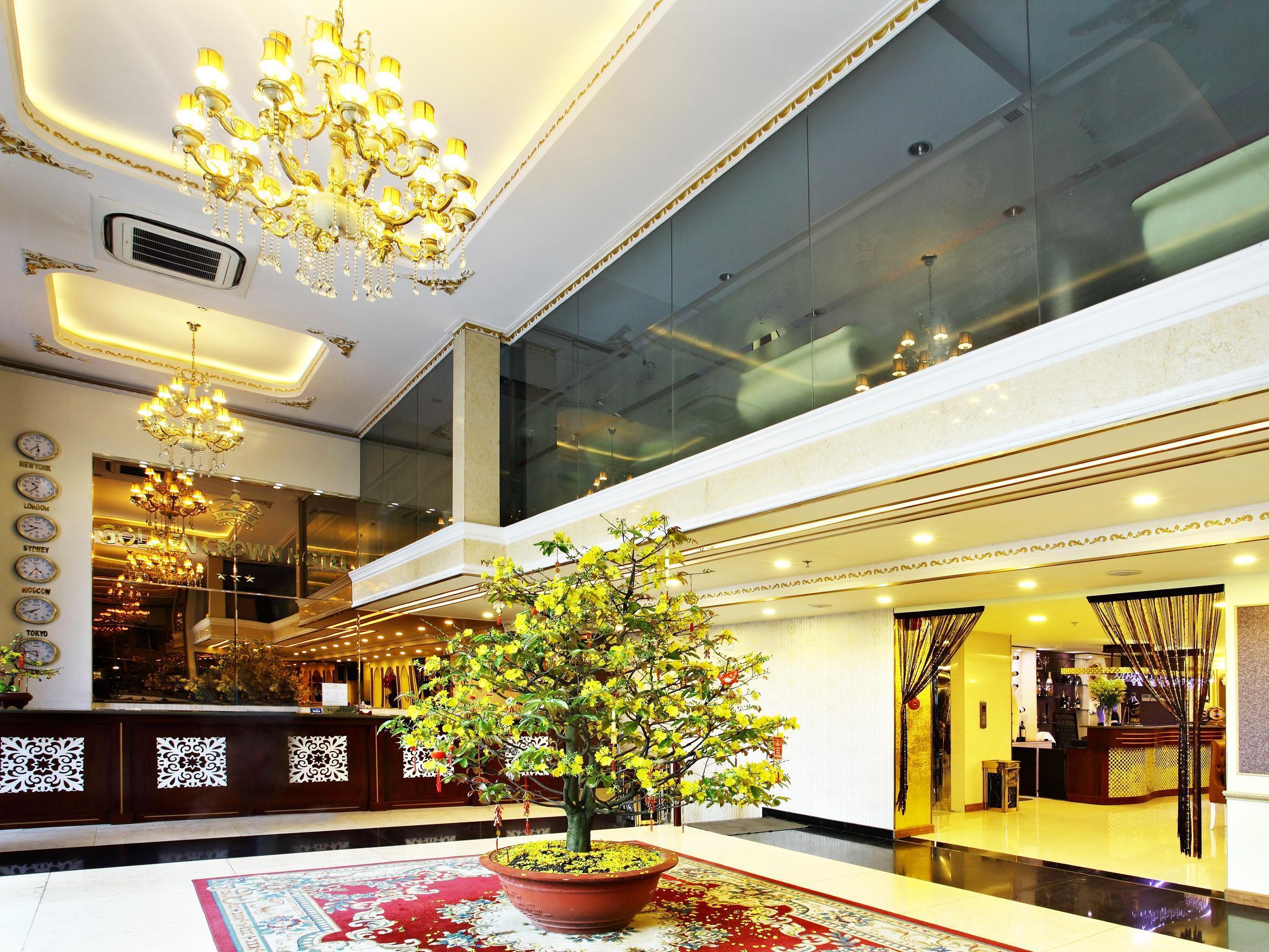 Golden Crown Hotel Ho Chi Minh-staden Exteriör bild