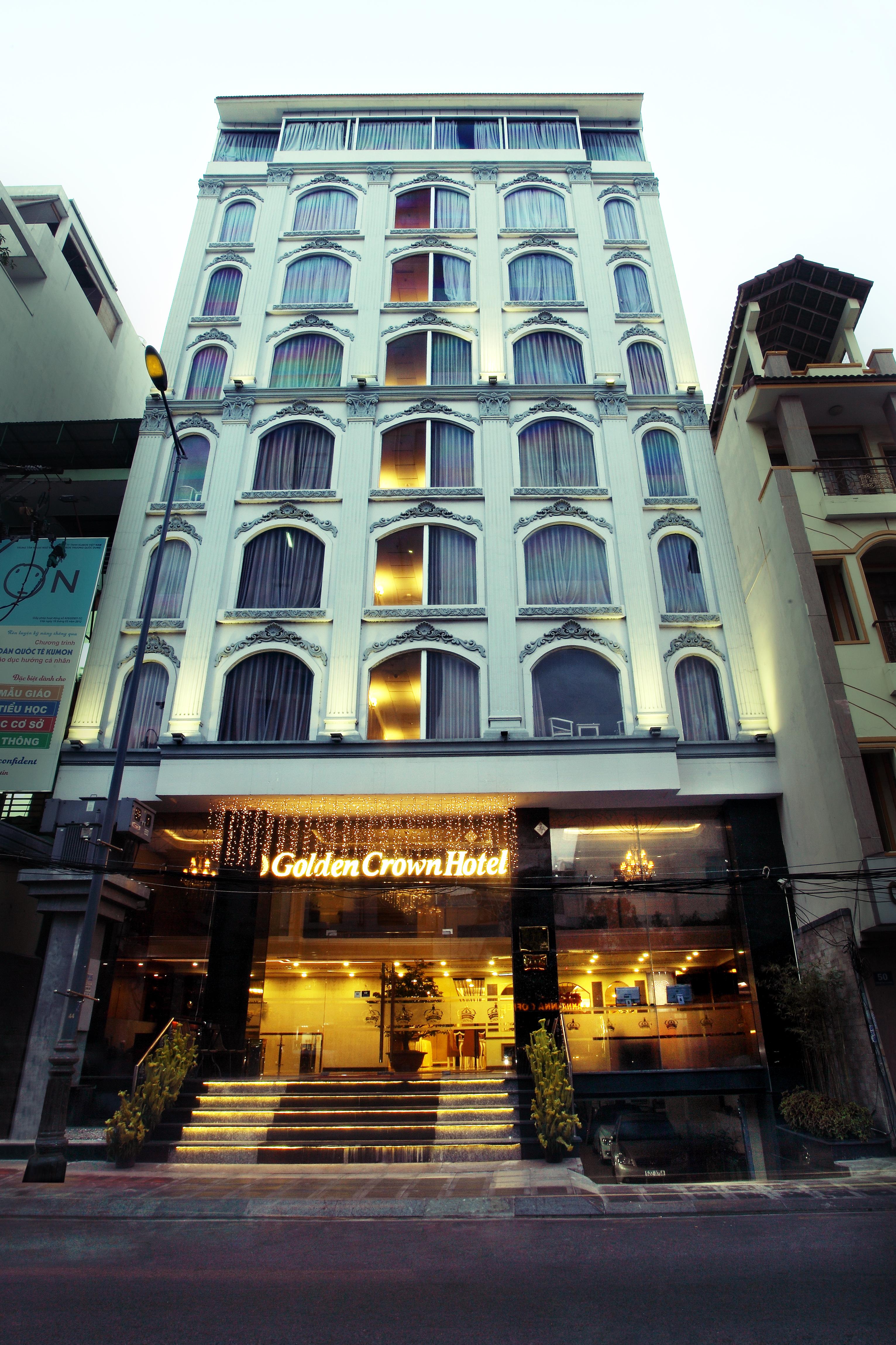Golden Crown Hotel Ho Chi Minh-staden Exteriör bild