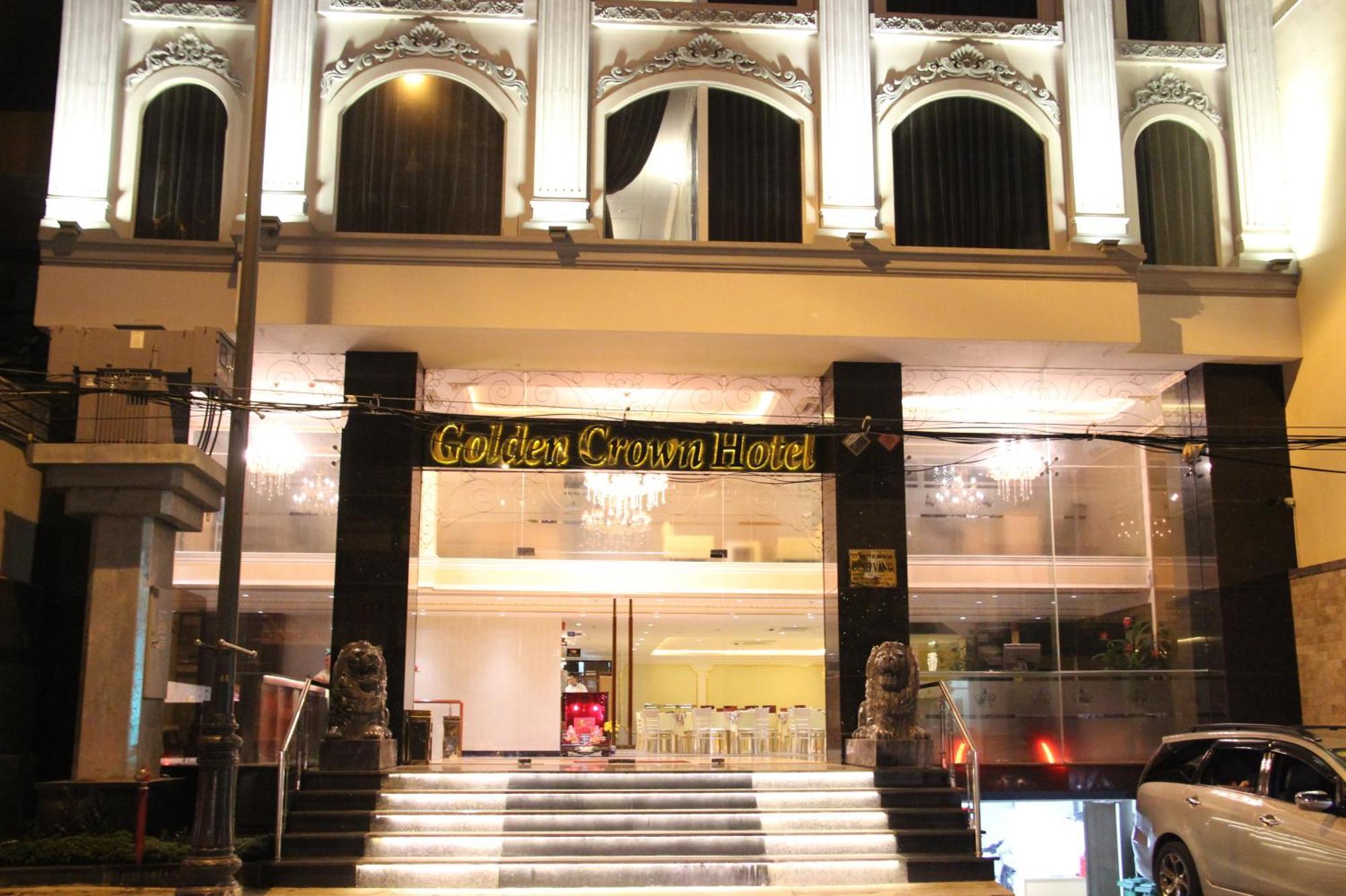 Golden Crown Hotel Ho Chi Minh-staden Exteriör bild