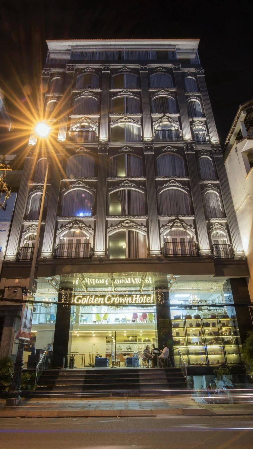 Golden Crown Hotel Ho Chi Minh-staden Exteriör bild